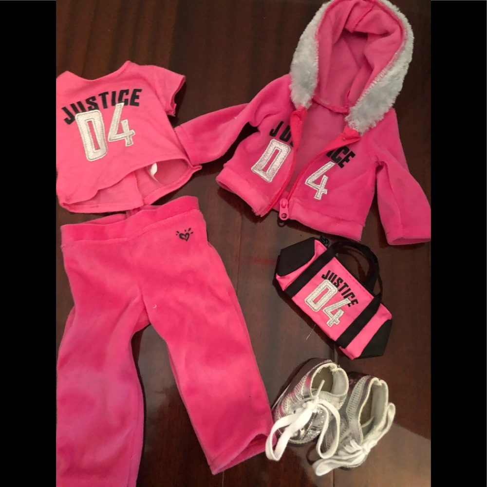 Jogging Suit for American Girl Doll